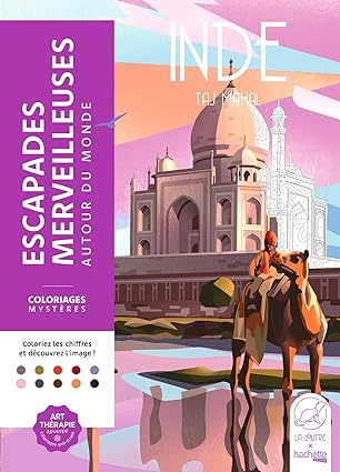 escapades merveilleuses autour du monde coloriage mystere